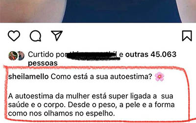 Autoestima é cuidar do corpo e da pele?